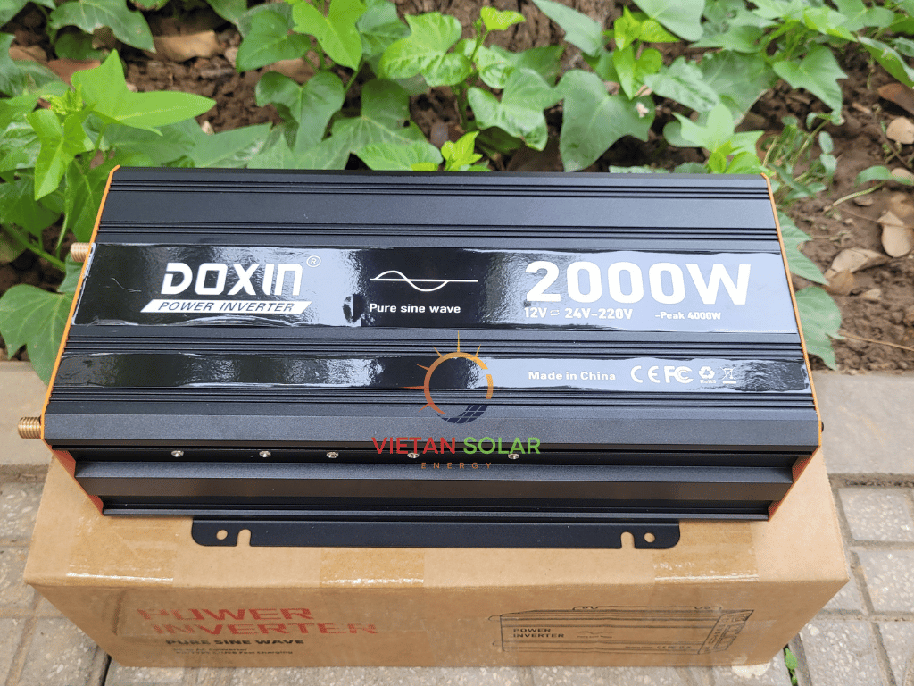Kích điện 12v lên 220v sin chuẩn 2000w doxin
